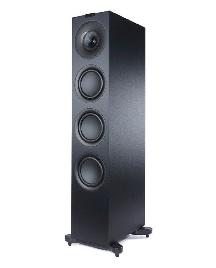 Coppia di diffusori da pavimento 3 vie bass reflex Kef Q11 Meta Black