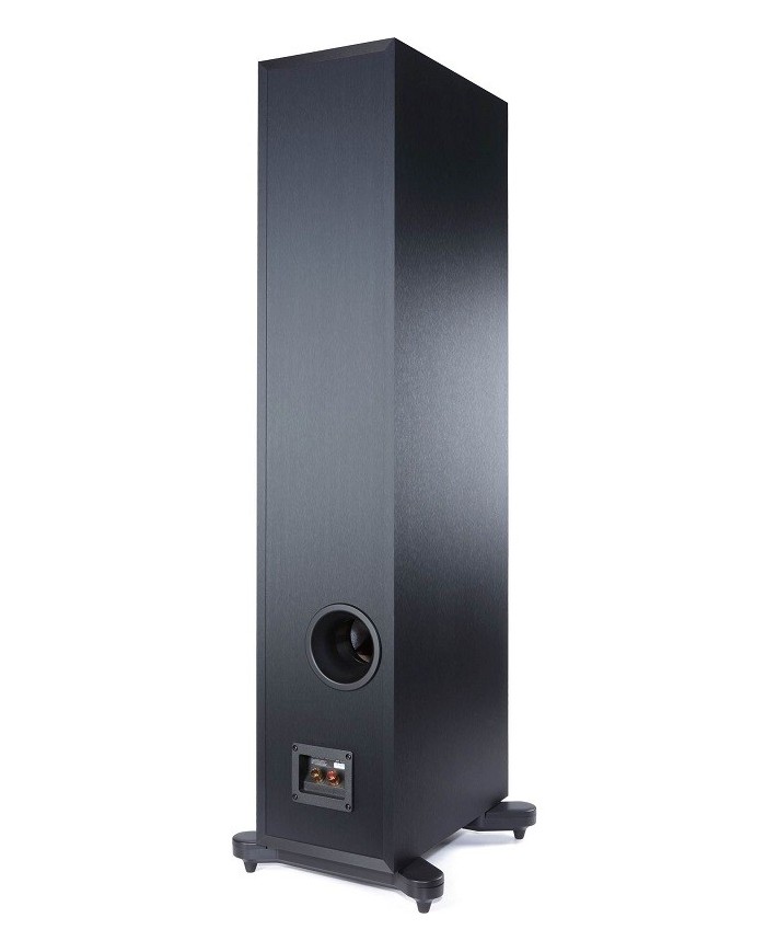 Coppia di diffusori da pavimento 3 vie bass reflex Kef Q11 Meta Black