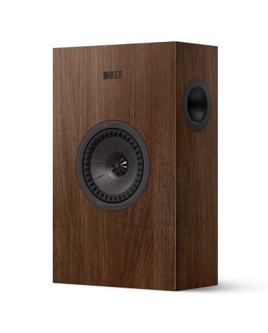 Kef Q4 Meta Coppia di diffusori da parete Walnut