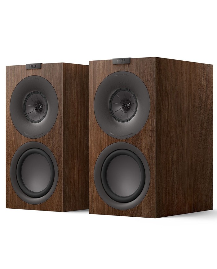 Kef Q Concerto Meta Coppia di diffusori da scaffale Walnut
