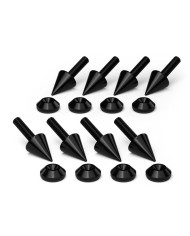 Set Punte e Sottopunte per diffusori floorstand Kef Q7 e Q11 Kef PQ1