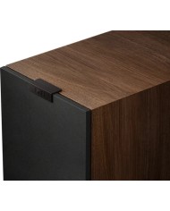 Coppia di diffusori da pavimento 3 vie bass reflex Kef Q11 Meta Walnut