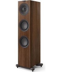 Coppia di diffusori da pavimento 3 vie bass reflex Kef Q7 Meta Walnut