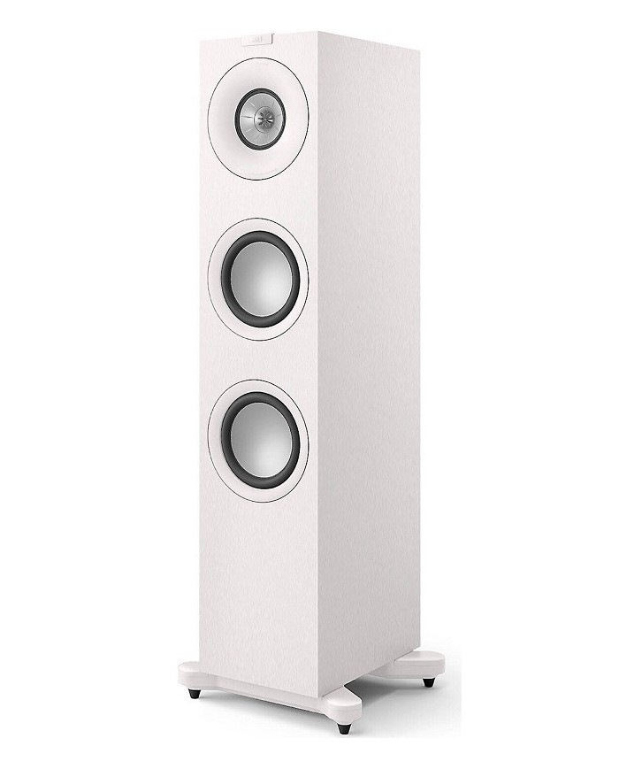 Coppia di diffusori da pavimento 3 vie bass reflex Kef Q7 Meta White
