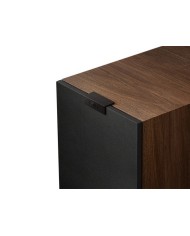 Coppia di diffusori da pavimento 3 vie bass reflex Kef Q7 Meta Walnut