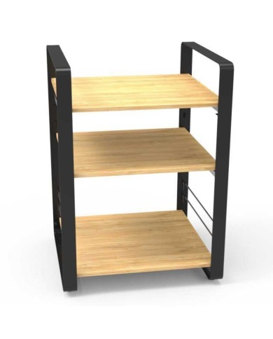 Norstone LOFT elegante mobile per HiFi e Vinili Central Bamboo