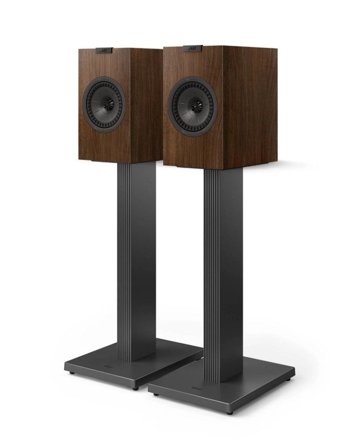 Diffusori da scaffale a 2 vie bass reflex Uni Q Kef Q1 Meta Walnut
