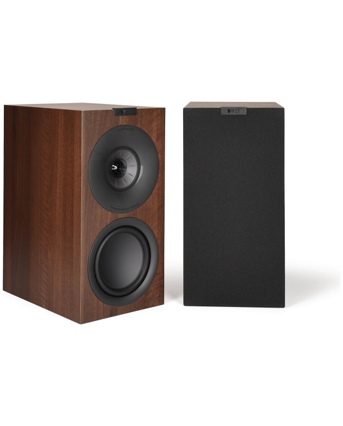 Diffusori da scaffale 3 vie con driver Uni Q Kef Q Concerto Meta Walnut