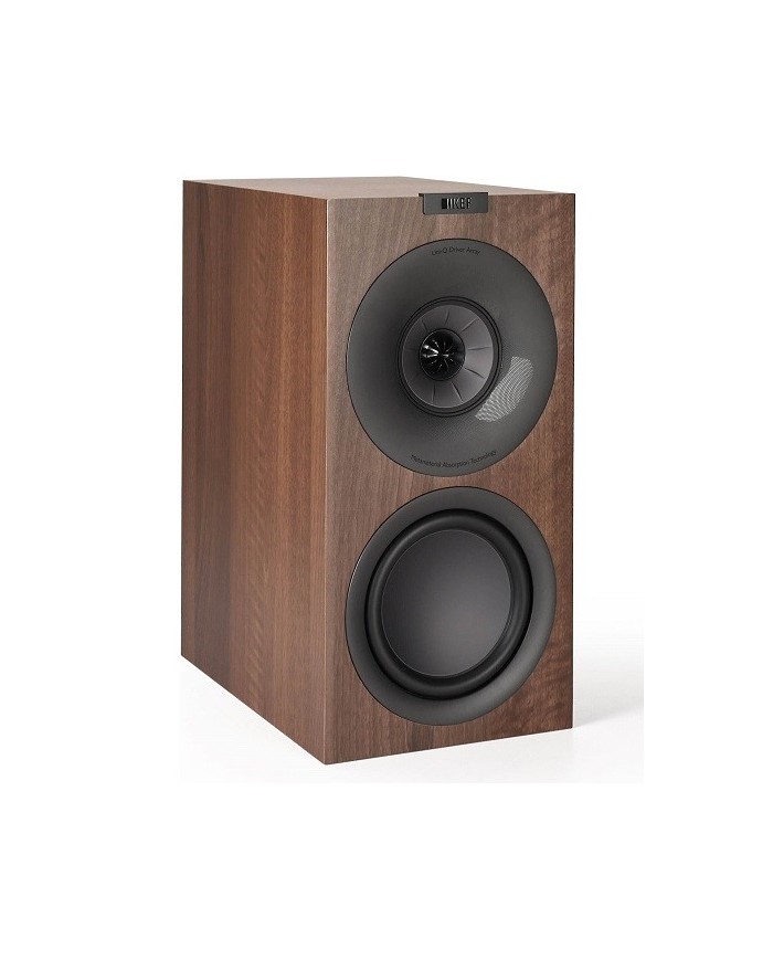 Diffusori da scaffale 3 vie con driver Uni Q Kef Q Concerto Meta Walnut