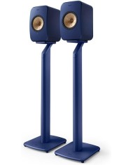 Coppia di stand per diffusori Kef LSX II e LSX II LT KEF S1 Blu