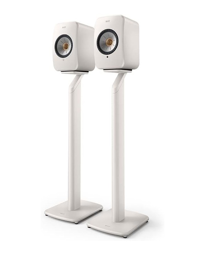 Coppia di stand per diffusori Kef LSX II e LSX II LT KEF S1 Bianco