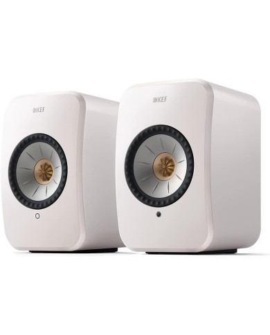Diffusori Attivi WiFi con HDMI ARC Bluetooth Kef LSX II Mineral White