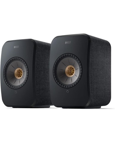 Diffusori Attivi WiFi con HDMI ARC Bluetooth Kef LSX II Carbon Black