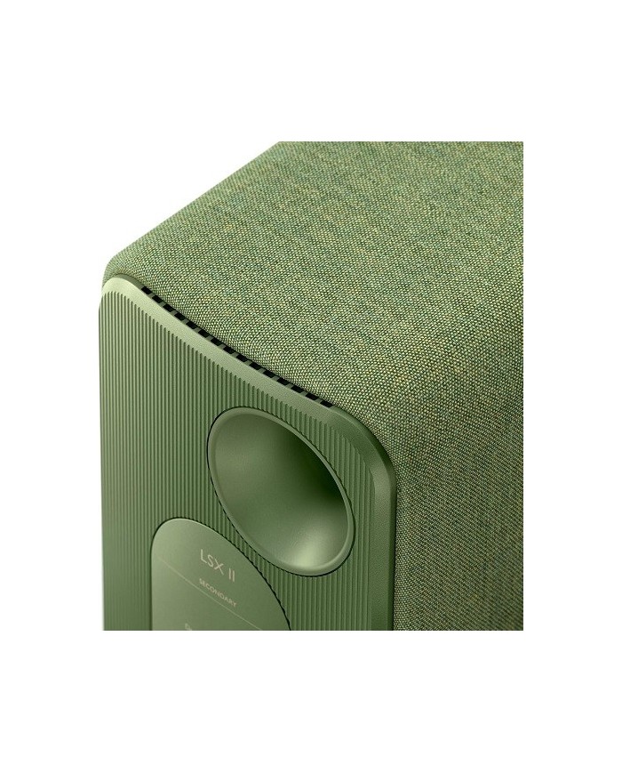 Diffusori Attivi WiFi con HDMI ARC Bluetooth Kef LSX II Olive Green