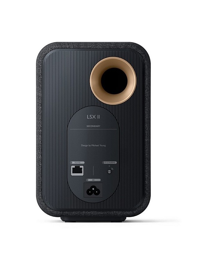 Diffusori Attivi WiFi con HDMI ARC Bluetooth Kef LSX II Carbon Black