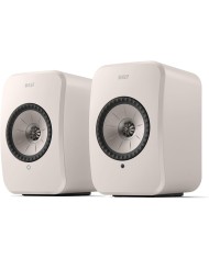 Coppia Diffusori attivi WiFi HDMI Bluetooth Kef LSX II LT Stone White