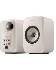 Coppia Diffusori attivi WiFi HDMI Bluetooth Kef LSX II LT Stone White