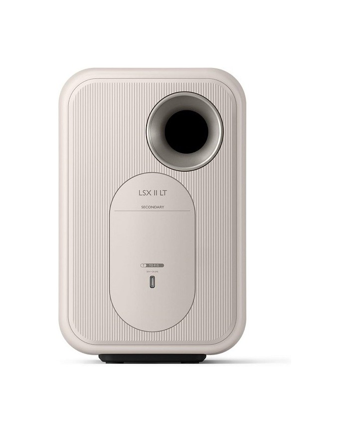 Coppia Diffusori attivi WiFi HDMI Bluetooth Kef LSX II LT Stone White