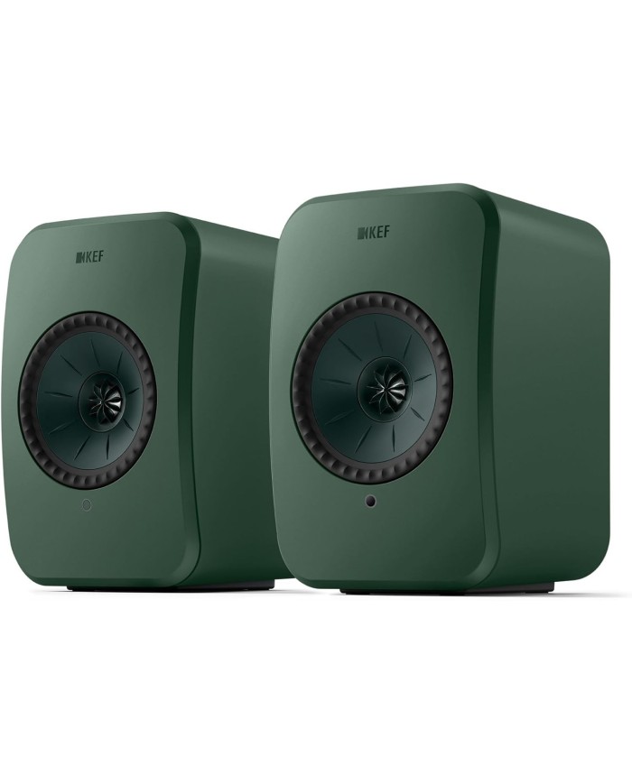 Coppia Diffusori attivi WiFi HDMI Bluetooth Kef LSX II LT Sage Green