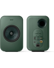 Coppia Diffusori attivi WiFi HDMI Bluetooth Kef LSX II LT Sage Green