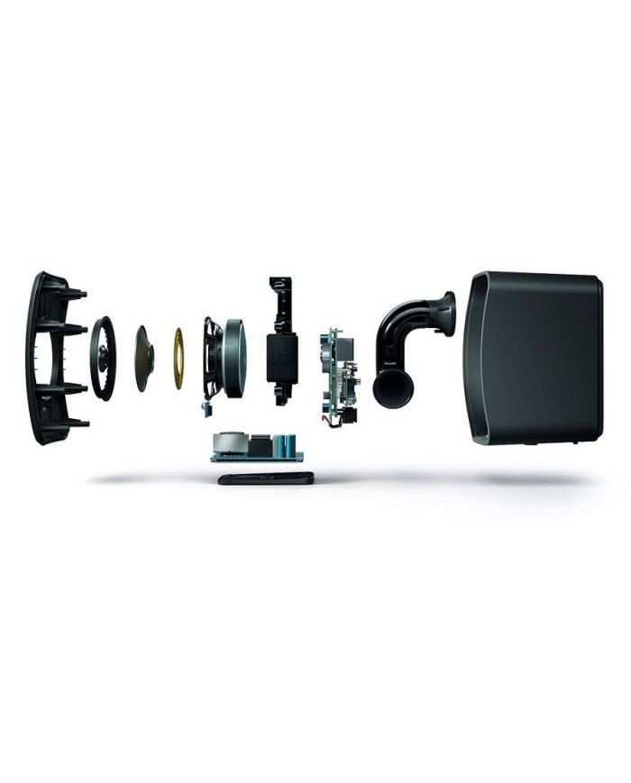 Diffusori Attivi WiFi con HDMI ARC Bluetooth Kef LSX II Mineral White