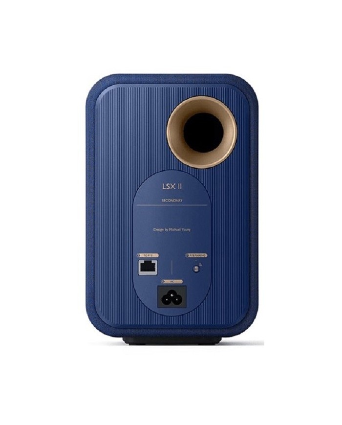 Diffusori Attivi WiFi con HDMI ARC Bluetooth Kef LSX II Cobalt Blue