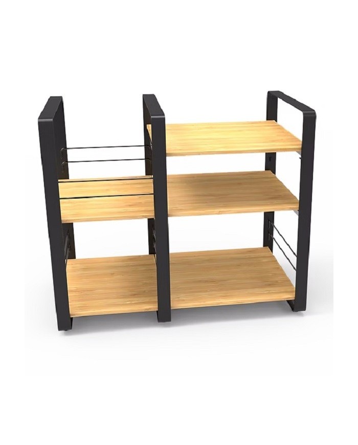 Mobile componibile HiFi e porta vinili Norstone LOFT CENTRAL Bamboo