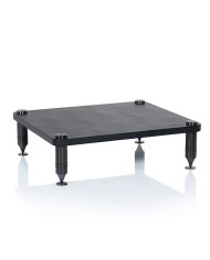 Ripiano singolo in MDF per rack HiFi componibile Norstone Como 2 Nero