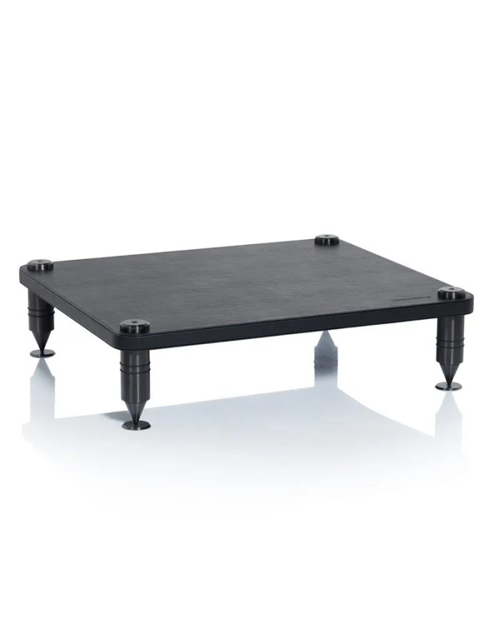 Ripiano singolo in MDF per rack HiFi componibile Norstone Como 1 Nero