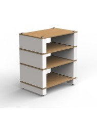 Ripiano 22cm frassino e struttura bianco satin Blok Stax 2G Shelf 220