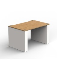 Ripiano 35 cm frassino e struttura bianco satin Blok Stax 2G Shelf LP