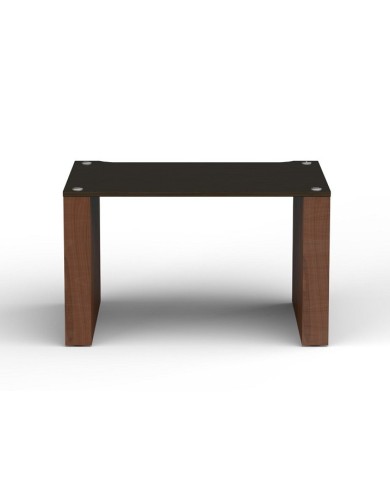 Ripiano 35 cm frassino nero e struttura noce naturale Blok Stax 2G LP