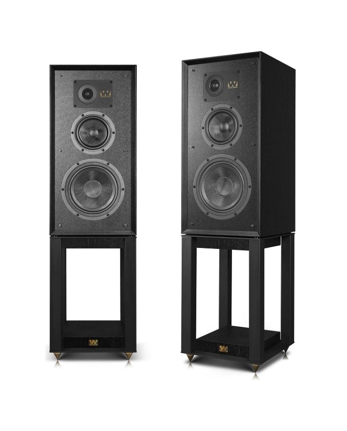 Diffusore da scaffale 3 vie bass reflex Wharfedale SUPER LINTON Nero