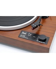 Giradischi trazione a cinghia automatico e Bluetooth Dual CS 529 Noce