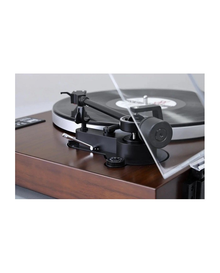 Giradischi trazione a cinghia automatico e Bluetooth Dual CS 529 Noce