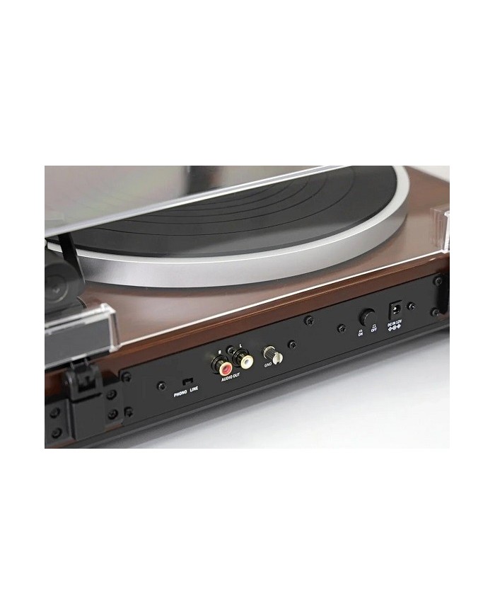 Giradischi trazione a cinghia automatico e Bluetooth Dual CS 529 Noce