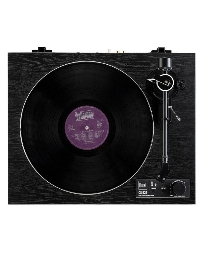 Giradischi trazione a cinghia completamente automatico Dual CS 529 Nero