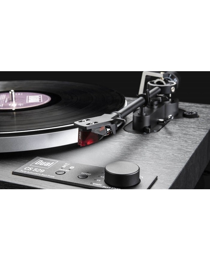 Giradischi trazione a cinghia completamente automatico Dual CS 529 Nero