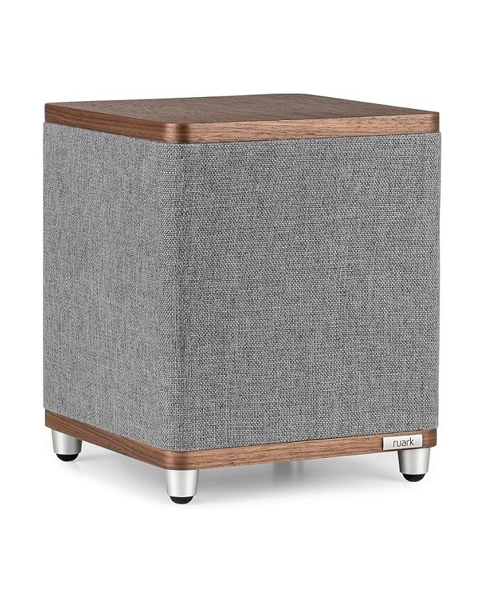 Subwoofer con driver attivo frontale e passivo da 17cm Ruark RS1 Walnut