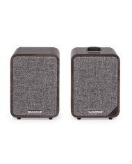 Coppia diffusori attivi a 2 vie Bluetooth aptx Ruark MR1 MKII Walnut