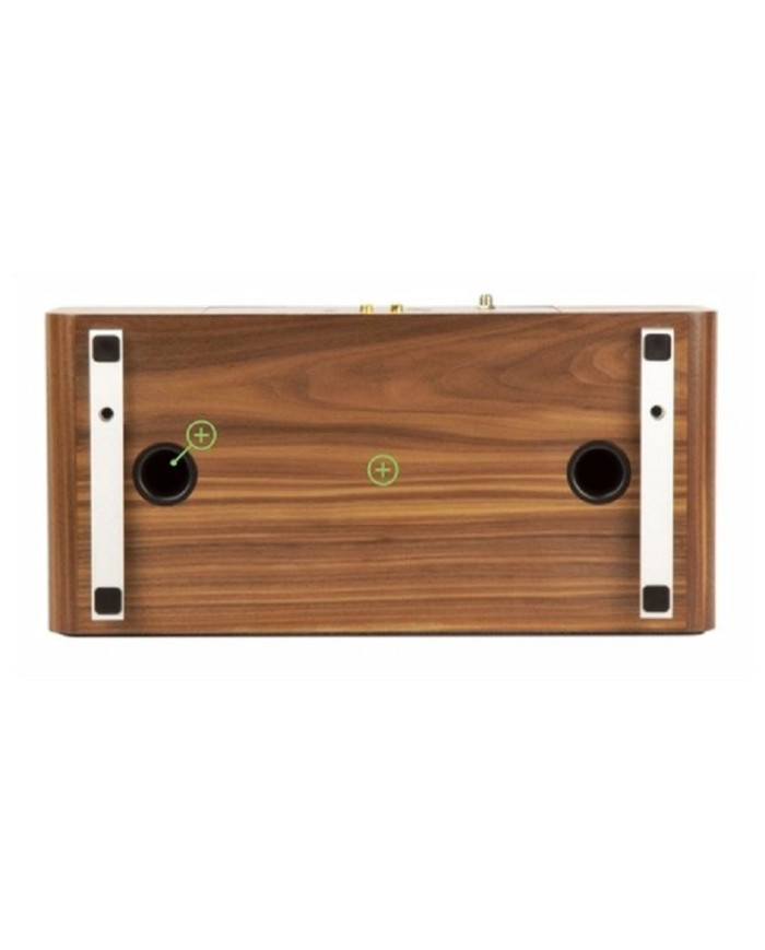 Sistema all in one Radio DAB+ CD BT WiFI e streaming Ruark R3S Walnut