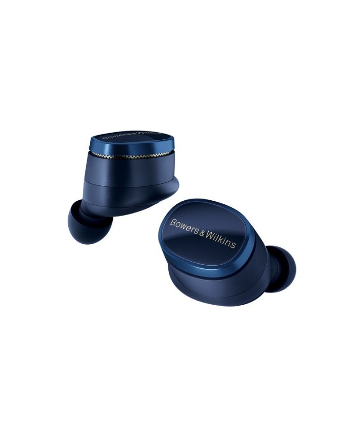 Cuffie in ear wireless cancellazione rumore ANC B&W Pi8 Midnight Blue