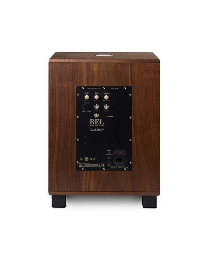 REL Acoustics Classic 99 Walnut Subwoofer attivo sospensione pneumatica