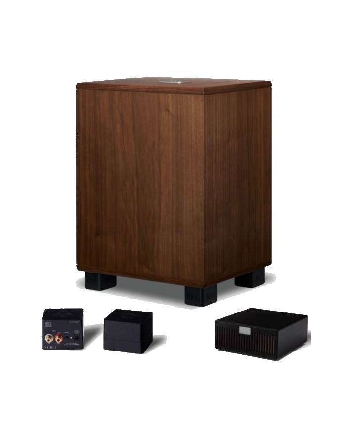 REL Acoustics Classic 99 Walnut Subwoofer attivo sospensione pneumatica