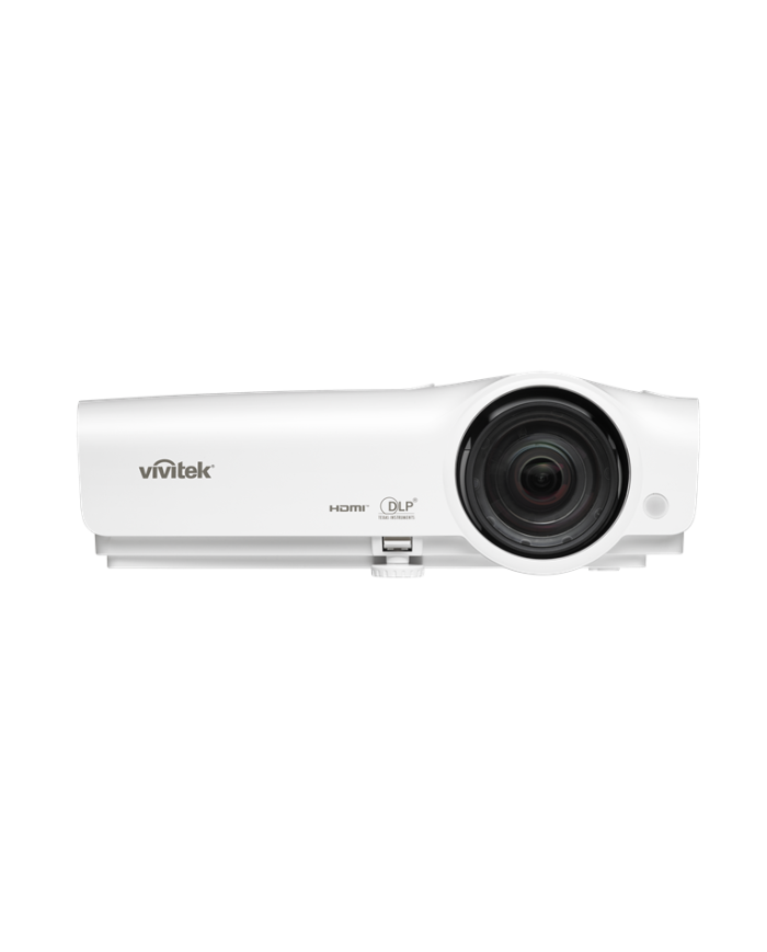 VIVITEK DW282ST VIDEOPROIETTORE Palmare a tiro corto DLP WXGA 3D (1.280x720) NUOVO GARANZIA ITALIA