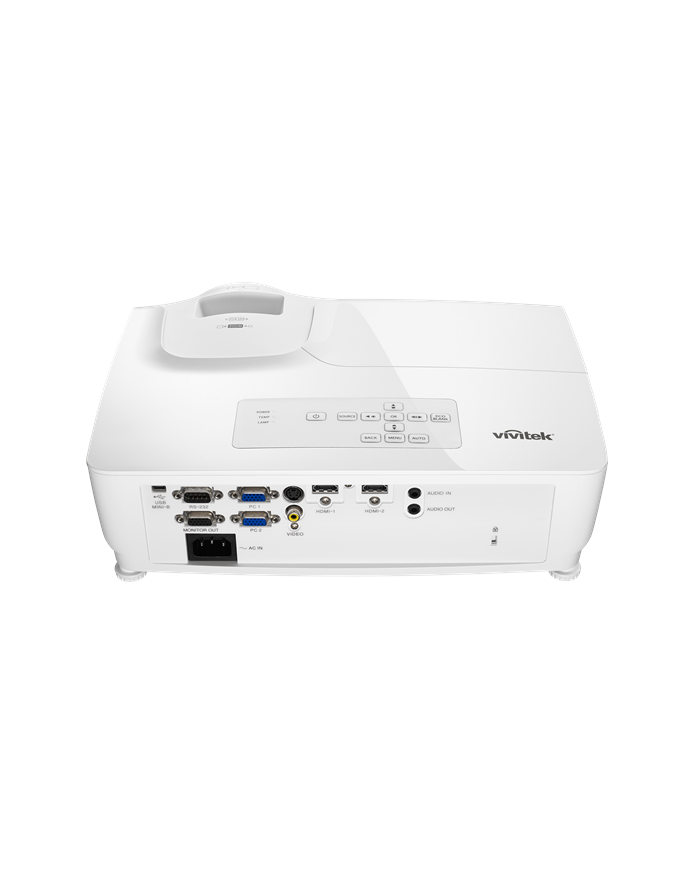 VIVITEK DW282ST VIDEOPROIETTORE Palmare a tiro corto DLP WXGA 3D (1.280x720) NUOVO GARANZIA ITALIA