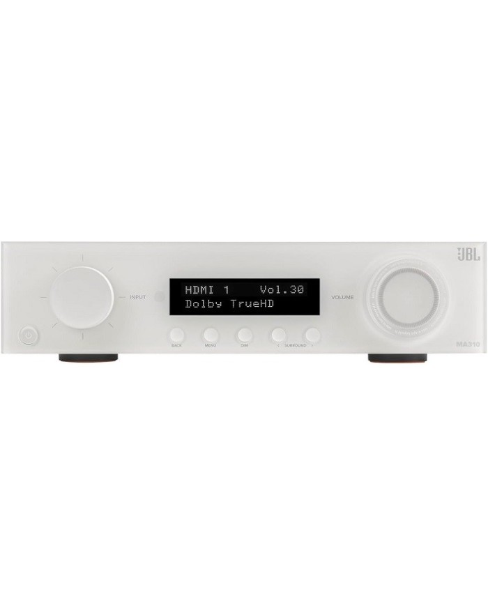 Amplificatorei Multicanale AV 5 ch e 2 Sub HDMI 4K JBL MA310 White