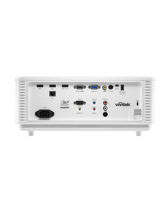 VIVITEK DW4650Z-WH Videoproiettore LASER 3D per Sale Conferenza DLP WXGA 1.280x768 NUOVO