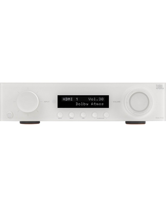 Amplificatore AV Multich 7.2 8K con WiFi e Bluetooth JBL MA710 White