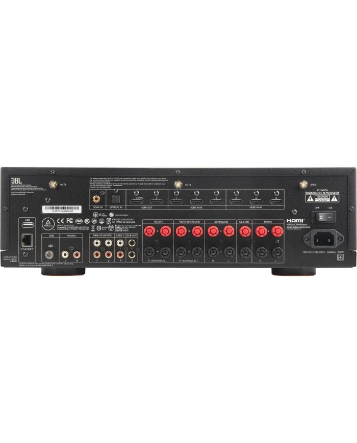 Amplificatore Multicanale 8K  con Dirac Live e WiFi JBL MA9100HP White